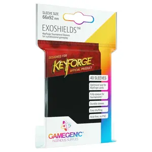 Gamegenic 66x92mm Keyforge Card Sleeves (40pcs) ASMGG1001