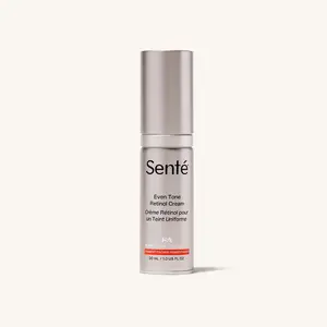 Senté Even Tone Retinol Cream 1.0 oz with Pure Retinol and HSA - Efficiently Improves Skin Tone, Texture, and Dark Spots - Hydrating