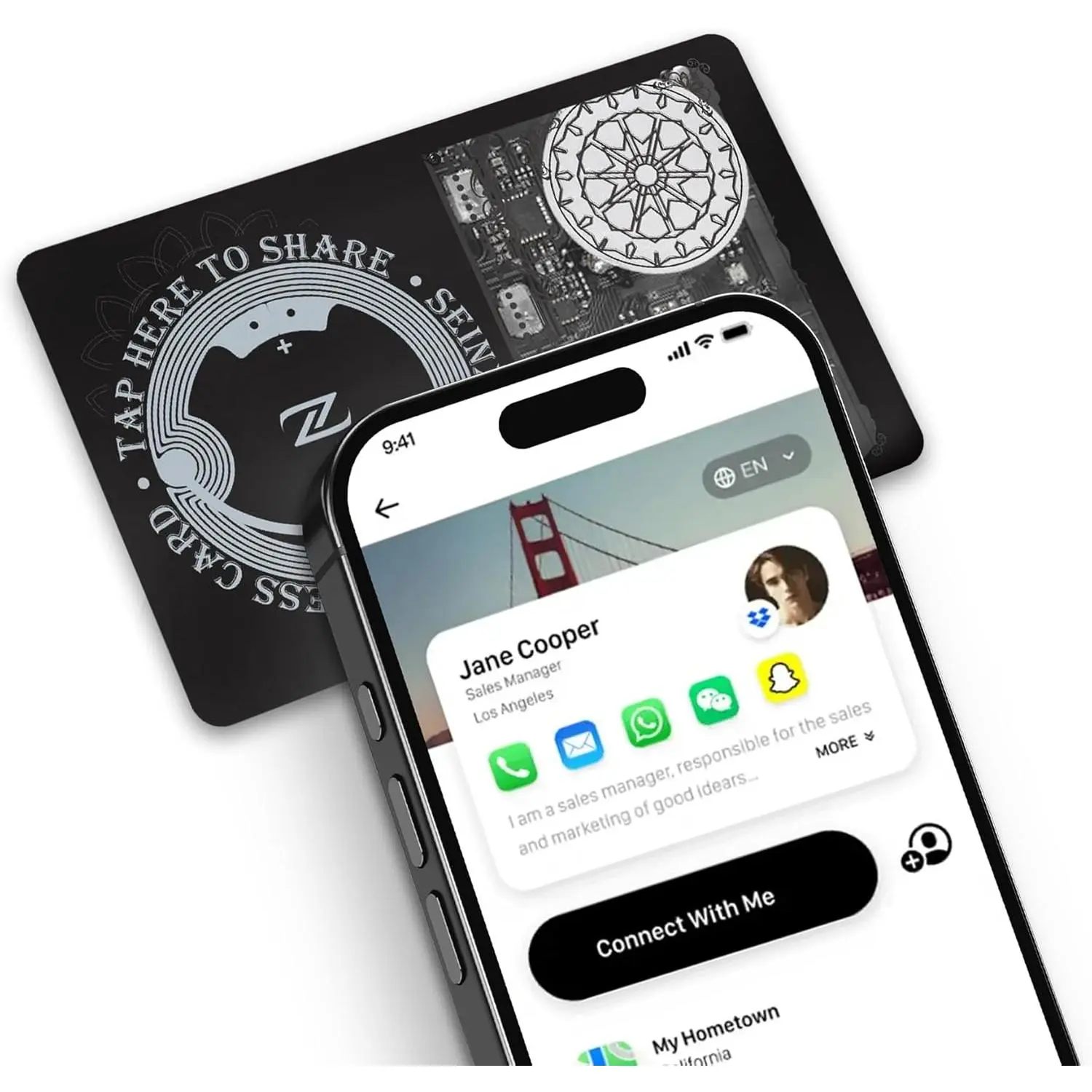 Ultrathin find my card tracker with nfc digital business card apple find my network integratedios only wireless charging 6month battery ip68 waterproof wallet bag