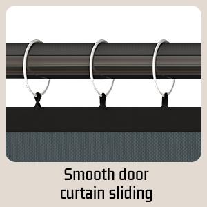 Easy Setup Foldable Portable Closet Wardrobe Gray Non-Woven 150cm Length with 22mm Black Steel Pipe, Large Capacity Sturdy Storage for Bedroom & Dorm