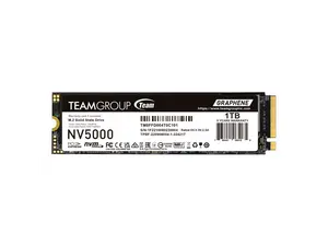 Team Group NV5000 M.2 2280 1TB PCIe 4.0 x4 with NVMe Internal Solid State Drive (SSD) TM8FGM001T0C101