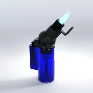 Sparkler Torch Lighter Blue Body Butane Not Included Flame Display Product