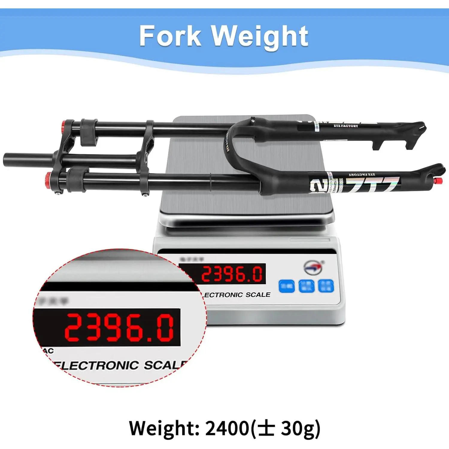 familysanセット ZTZ 26/27.5/29 inch Mountain Bike Air Suspension Fork,Rebound