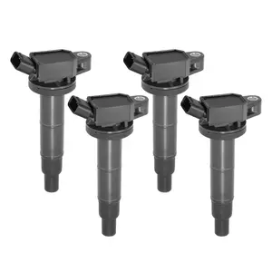 4pcs Ignition Coil for Toyota Camry Corolla RAV4 Solara Matrix Highlander for Lexus for Scion 2.0L 2.4L L4 Replacement 90919-02244 UF333 C1330