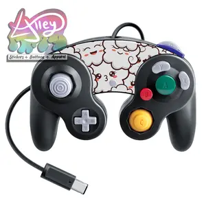 Cute Clouds and Stars Gamecube Controller skin