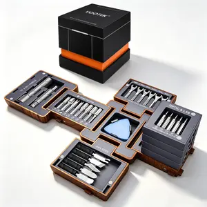 VOOTIK 55-In-1 Magnetic Screwdriver Set, Precision Tools for Home Repair, Electronics Disassembly, Furniture Installation, Practical Gift