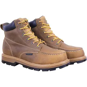 Womens Steel Toe Work Boots With 2 Insoles Waterproof Insulated Non Slip & Oil Resistant ASTM