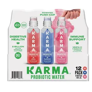 Karma Probiotic Water Variety Pack 18 oz., 12 pk.