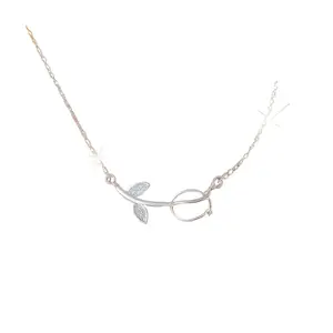 Silver Tulip Necklace