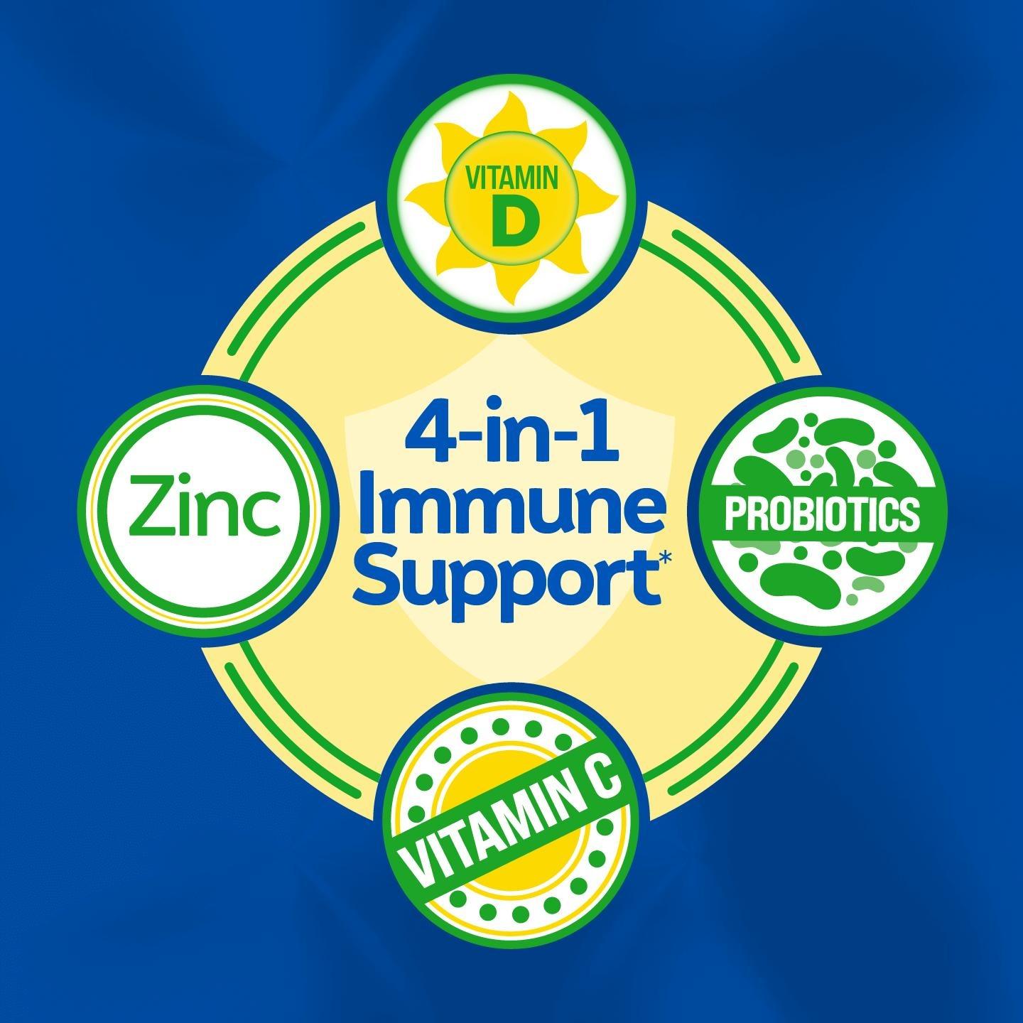 Culturelle Immune Defense Probiotic Chewables - Daily Probiotic Chewables with Vitamins C, D & Zinc Culturelle Immune Defense Probiotic Chewables - Daily Probiotic Chewables with Vitamins C, D & Zinc