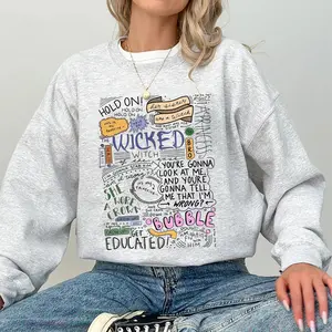 Her Sister Was A Witch Crewneck, The Wicked Witch of the East Bro Shirt, Musical Fan Hoodie, Wizard Movie Fan, Wizard of Oz Shirts