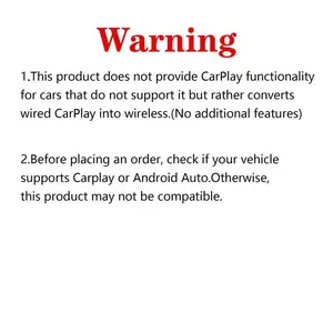 2026 New Upgraded Wireless Adapter, for Instant Connection & Calling Feature