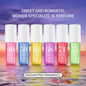 Women's Perfume Body Spray Set, Fruit Scented Hair & Body Mist, Long-Lasting Fragrance, Travel Gift, Neutral Alcohol-Free, Perfume Sets