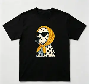 Trendy Spotted Pet Dog Print Tshirt