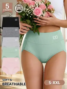 Women's Cotton Underwear Set, Soft Breathable Comfort Design, Ideal for Daily Wear & All Season Use, Multiple Colors Available