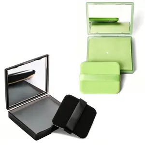 2pcs Oil Absorbent Paper Set with Mirror, Essential Beauty Tool for Makeup Touch-Ups, Convenient Oil Control Solution for Daily Use