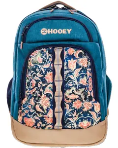 Hooey Unisex Ox Floral Print Backpack - Bp2603tlfl