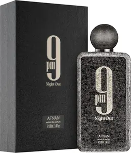 9 PM Night Out Unisex Long Lasting Extrait de Parfum 100ml (3.4 OZ) by Afnan