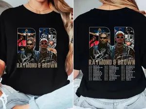 Breezy CBrown Shirt, Vintage Duo Singer Graphic Tee, Urban Music T-Shirt, Hip Hop Aesthetic Shirt, Streetwear Unisex Gift, Cotton Unisex Tee Shirt, Gift For Fan
