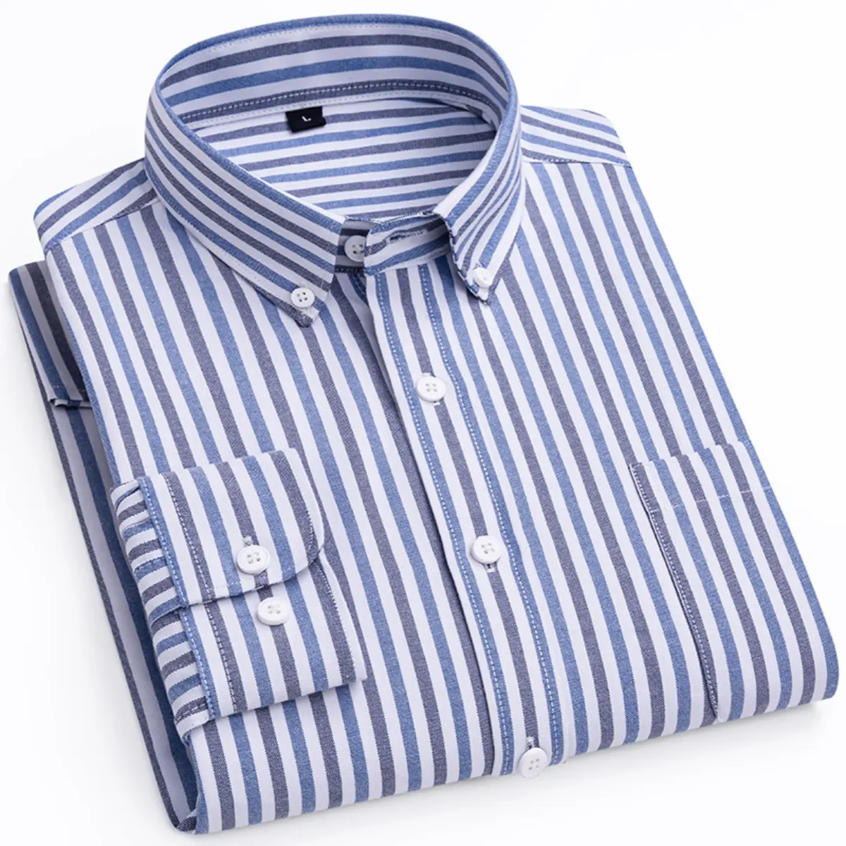 Tailored Striped Shirt: Crisp Fabric & Timeless Design for Effortless Everyday Style