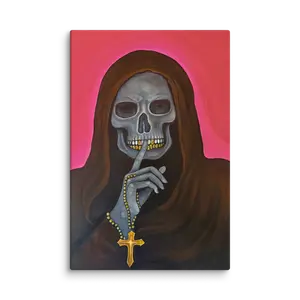 Divine Accomplice on Printed Canvas 16 x 24"