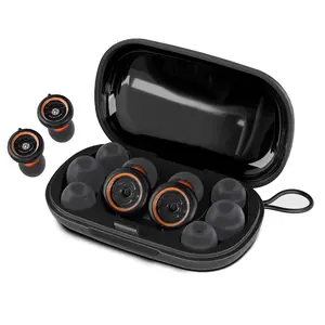 ​Senvok 3-Level Adjustable Noise Cancelling Ear Plugs - 45dB NRR Reusable Hearing Protection for Travel, Work & Sleep Comfort with 8 Silicone Tips