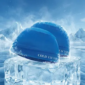 Instant Cooling Skull Cap & Helmet Liner 2 Pack with UPF 50+ Sun Protection - Chemical-Free Evaporative Cooling Technology for Sports, Running, Cycling, Hiking, Outdoor Activities, Breathable Lightweight Sweat-Wicking Headwear