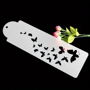 Butterfly Pattern DIY Craft Layering Stencil, Painting Scrapbooking Stamping Embossing Album Paper Card Template, Arts & Crafts Supplies