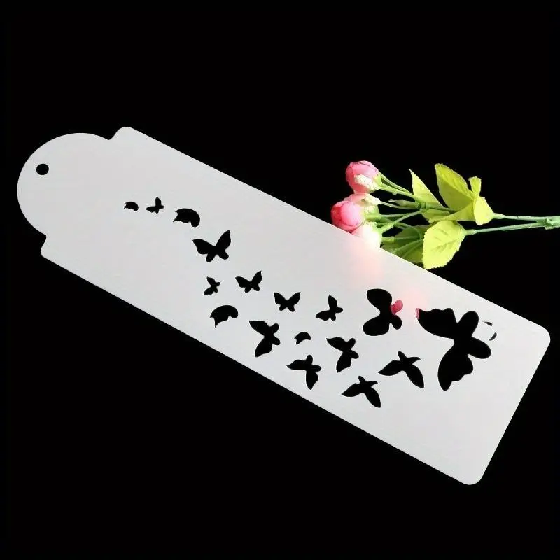 Butterfly Pattern DIY Craft Layering Stencil, Painting Scrapbooking Stamping Embossing Album Paper Card Template, Arts & Crafts Supplies