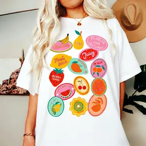 Comfort Colors Cute Fruit Shirt, Strawberry Tshirt Comfort Colors Summer Strawberry Shirt, Cottagecore Berries Tshirt, Strawberry Aesthetic Womenswear