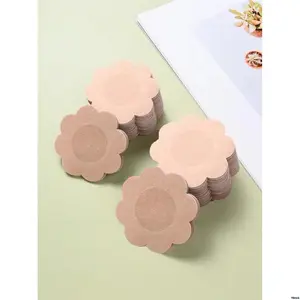 WeddingPhotographySupplies NippleCoversToPreventExposure Bras LowCutEveningDresses AdhesivelnvisibleBra - 100pcsDisposableNippleCovers SeamlessBreathableSelf Women sLingerie UnderwearAccessories WeddingClothingAccessories