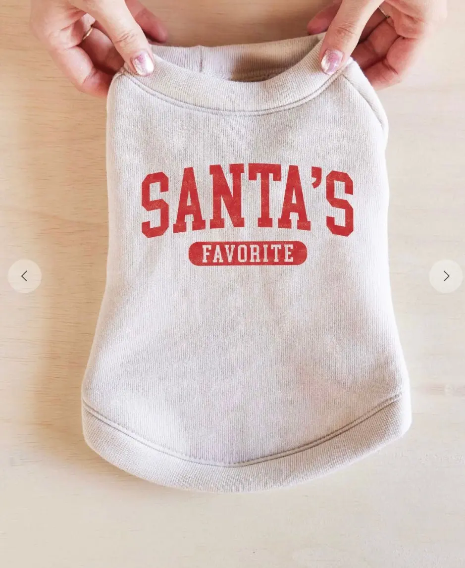 Santa’s Favorite Pet Sweatshirt