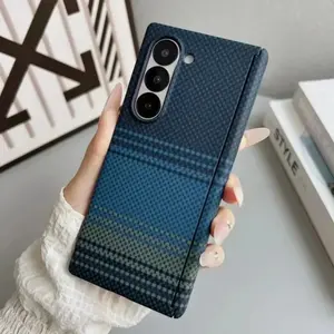 ZFold 7 High end Carbon Fiber Texture For MagSafe Protective Case For Samsung Z Fold 7 6 5 5G Magnetic Wireless Charge Shockproof PC Cover Accessories