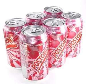Postobon Manzana - Apple Flavored Soda - Refreshing Beverage - Fruit Flavor