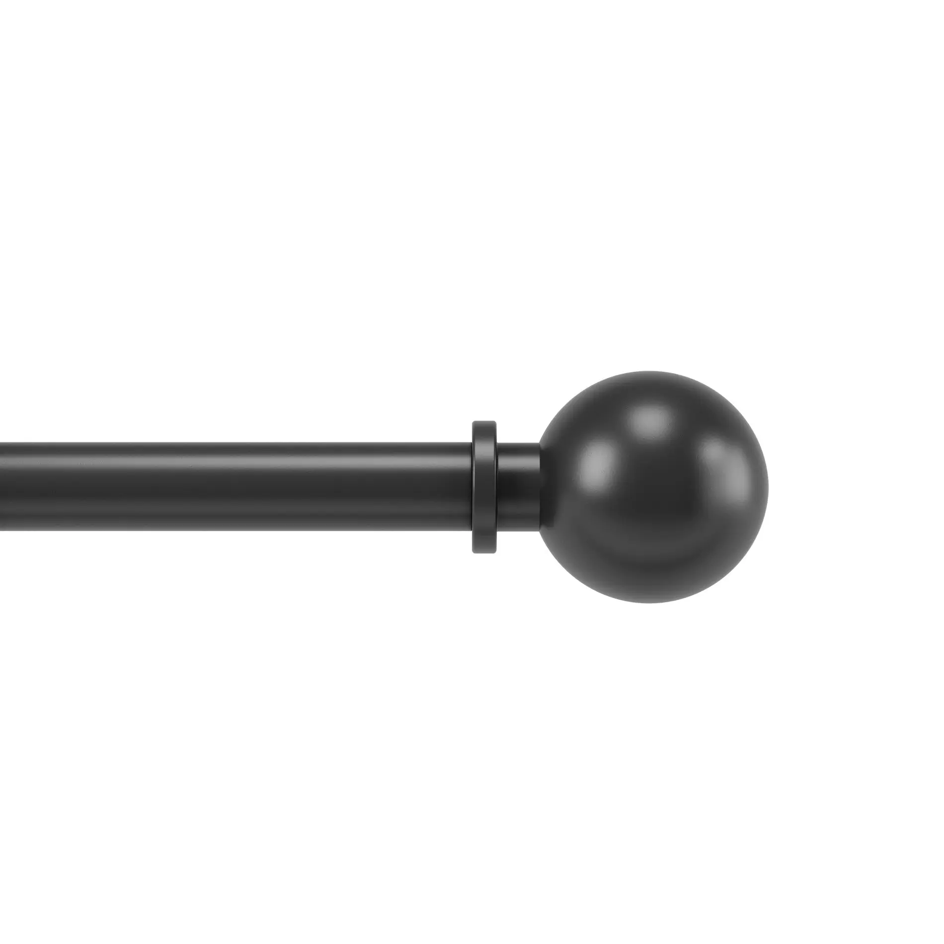 Umbra Bolas Curtain Rod - Metal Hardware, Circular Design, Ideal for Curtain Support