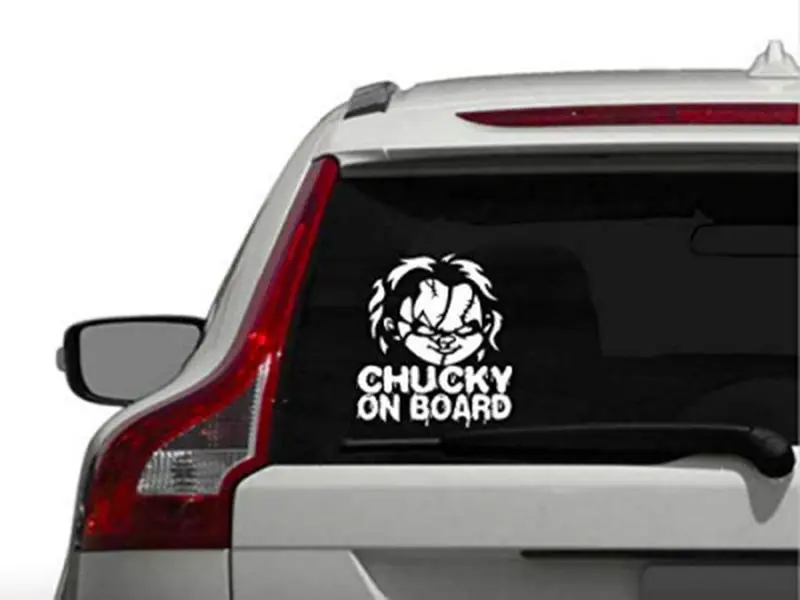 TAMENGI Chucky On Board Decal - 7 inches