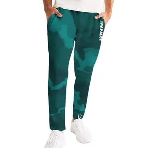 Trapalot Men's Track Pants Joggers, Black