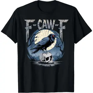 100%cotton F-Caw-F T-Shirt