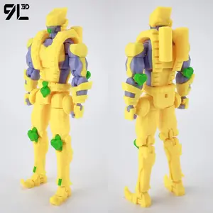 9L3D Printing JOJO's Bizarre Adventure DioStardust Crusaders World Lucky13 Titan13 Dummy13 Action Multi-Jointed Figure Model Toy