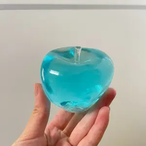 Crystal Apple Stress Relief Squishy Toy, Fun Fidget Toy for Anxiety Relief, Perfect Gift for Kids & Adults, Durable & Reusable Design