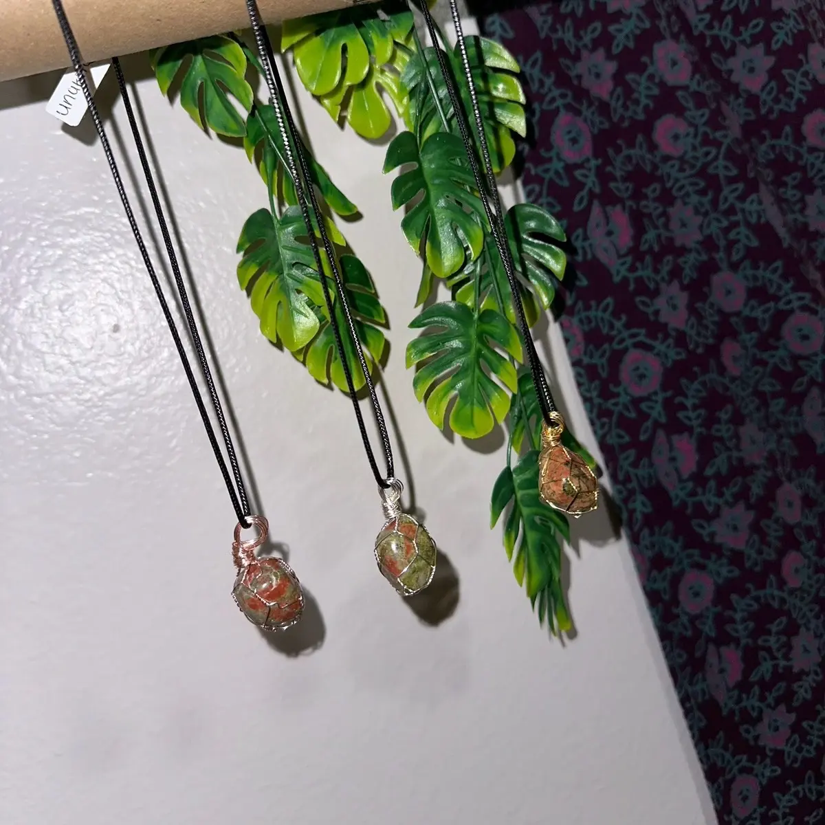 Unakite necklace