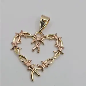 heart of thorns beautiful PENDANT  gold-plated three colors fashion style