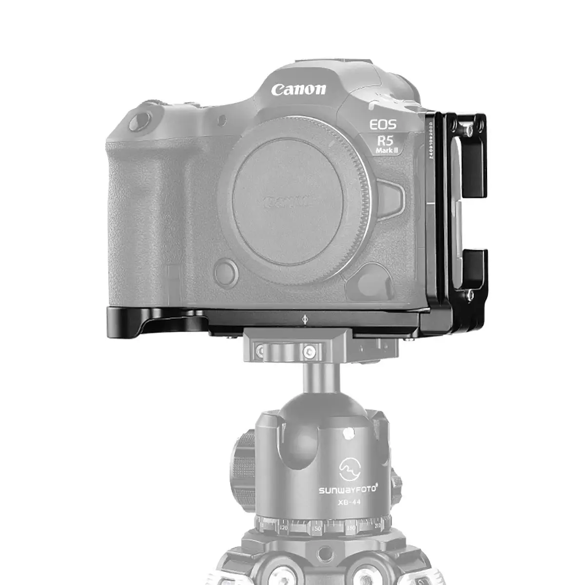 SunwayFoto PCL-R5II Aluminium L-Bracket with Silicone Pad, Impact Resistance, Camera Accessories for Canon EOS R5 Mark II Camera