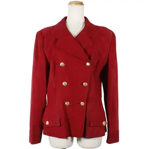 Pre-owned Loewe Other Small Leather Goods Leather Tailored Jacket
