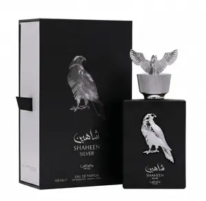 Lattafa Shaheen Silver Eau de Parfum – 3.4 fl oz