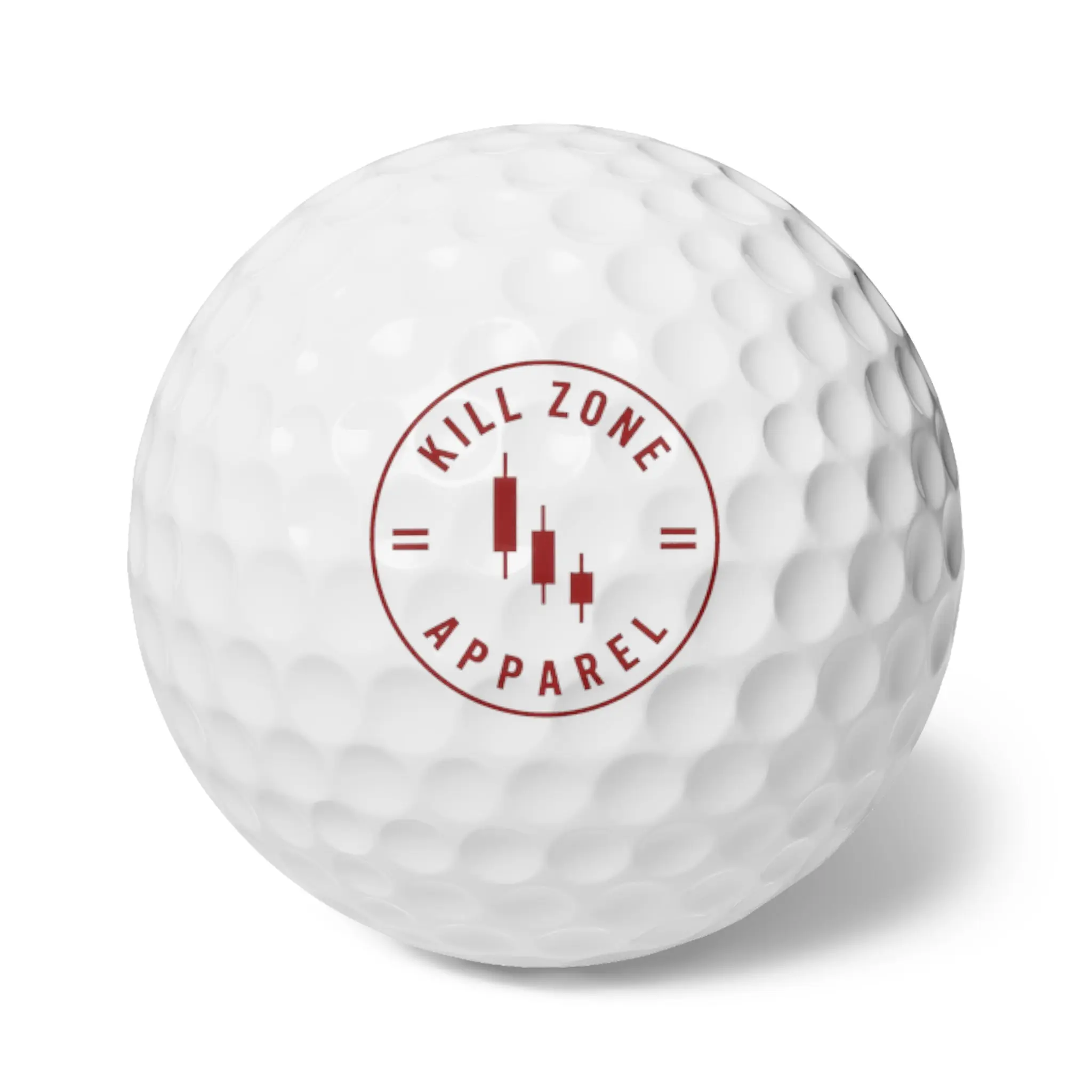 KZA Britt&Champ Golf Balls, 6pcs