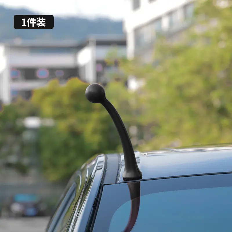 1 pair of black antennae