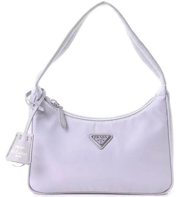 Pre-owned PRADA parachute cloth Crossbody Bags Re Nylon Saffiano Mini Re Edition 2000 Bag Bgp225985