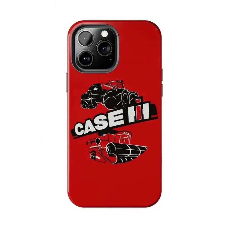 CASE IH - Red Tractor Enthusiast Phone Case - American Farming Heritage Phone Cover for iPhone