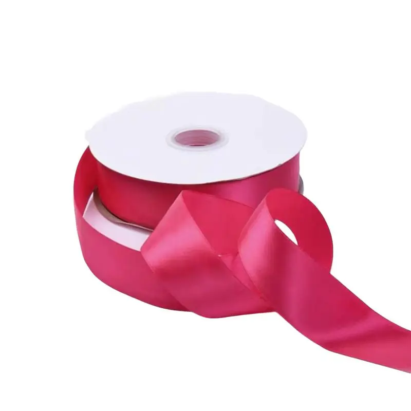 Solid Color Satin Ribbon, 1 Count 100 Yards Wide Ribbon, Gift Wrapping Ribbon for Baking Gift, Diy Flower Ribbon, Wedding Decoration Bouquet Wrappers,